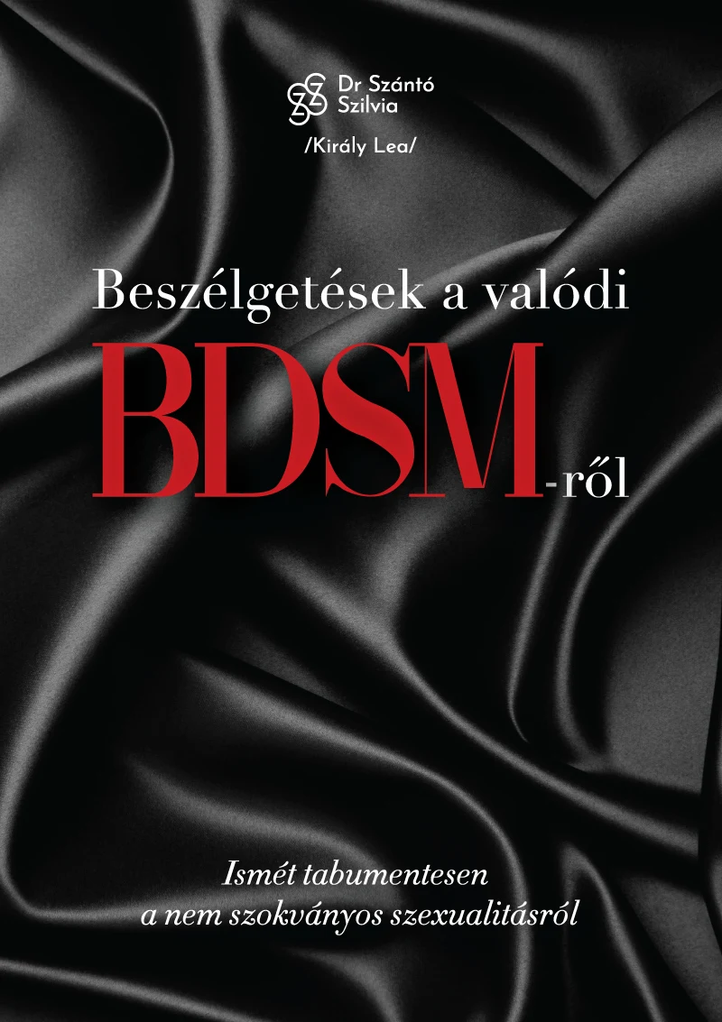 A Beszélgetések a valódi BDSM-ről című könyv borítója